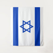 Israel-Flagge Wandteppich (Vorderseite)