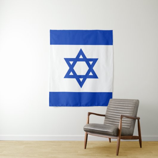 Israel-Flagge Wandteppich (Beispiel)