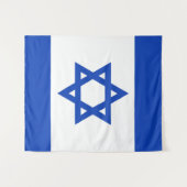 Israel-Flagge Wandteppich (Vorderseite (Horizontal))