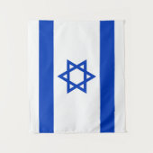 Israel-Flagge Wandteppich (Vorderseite)