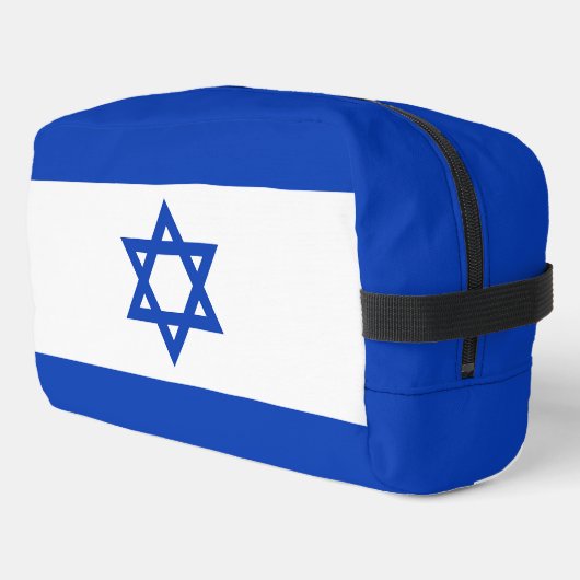 Israel-Flagge Waschbeutel (Linke Seite)