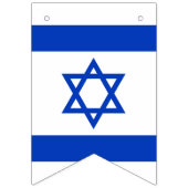 Israel-Flagge Wimpelkette (Zweite Fahne)