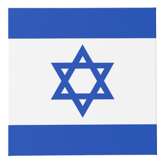 Israel-Flagge Würfel (Rechts)