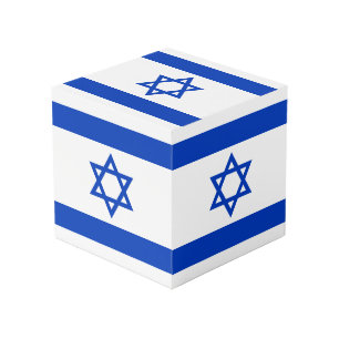 Israel-Flagge Würfel