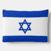 Israel-Flagge Zubehörtasche (Vorderseite)