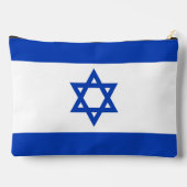 Israel-Flagge Zubehörtasche (Rückseite)