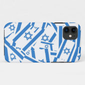 Israel-Flaggen-Collage Case-Mate iPhone Hülle (Rückseite (Horizontal))