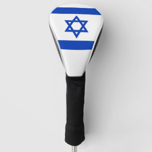 Israel-Flaggen-Golf-Kopf-Abdeckung Golf Headcover