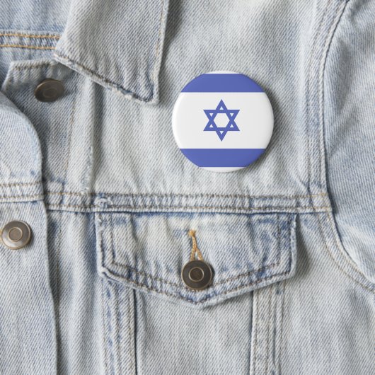 Israel-Flaggen-Knopf Button (Beispiel)