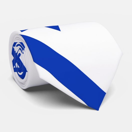 Israel-Flaggen-Krawatte Krawatte (Gerollt)