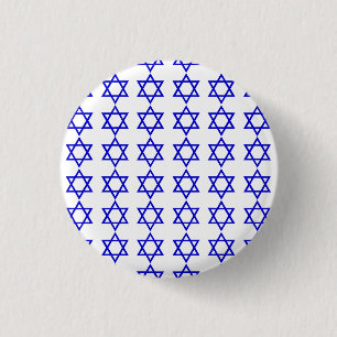 Israel-Flaggenmuster Button