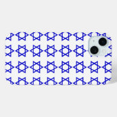 Israel-Flaggenmuster Case-Mate iPhone Hülle (Rückseite (Horizontal))