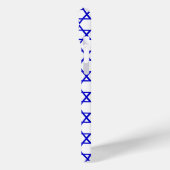 Israel-Flaggenmuster Case-Mate iPhone Hülle (Rückseite / Links)