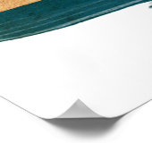 Israel Flaggenposter Poster (Ecke)