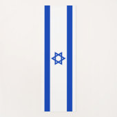 Israel flaggt blau-weiß modern yogamatte (Vorderseite)