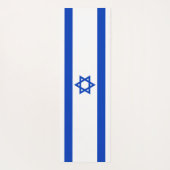 Israel flaggt blau-weiß modern yogamatte (Rückseite)