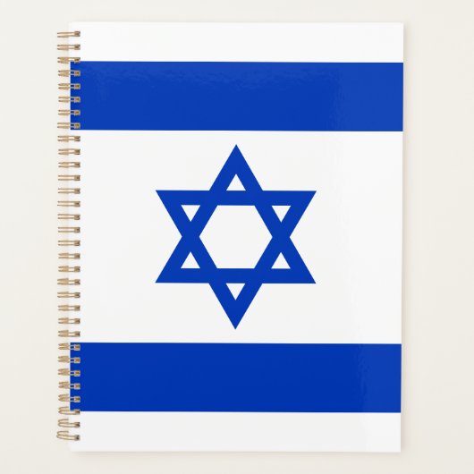 Israel flaggt moderne patriotische Moderne Planer (Vorderseite)