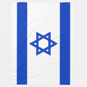 Israel Fleecedecke (Vorderseite)