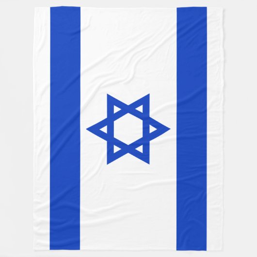 Israel Fleecedecke (Vorderseite)