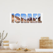Israel-Foto Poster (Küche)