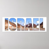 Israel-Foto Poster (Vorne)