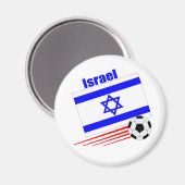 Israel-Fußballmannschaft Magnet (Vorderseite/Rückseite)