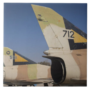 Israel-gebauter Kfir-Kampfflugzeug Fliese