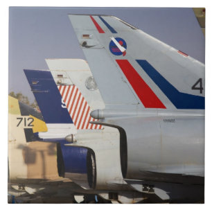 Israel-gebauter Kfir-Kampfflugzeug Fliese