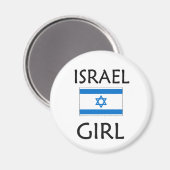 ISRAEL GIRL MAGNET (Vorderseite/Rückseite)