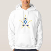 Israel Gold Star Hoodie (Vorderseite)