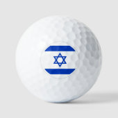 Israel Golf Balls, Israel Flag Golfers / Patrioten Golfball (Vorderseite)