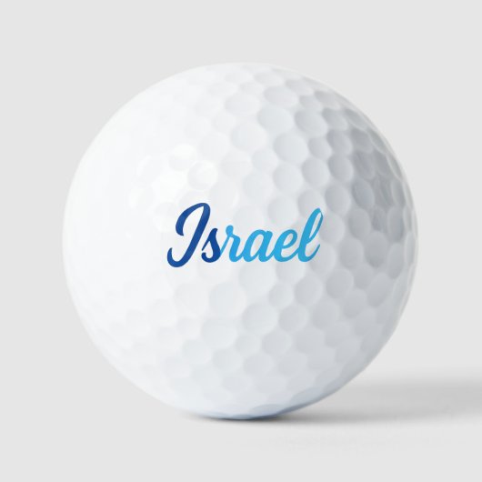 Israel Golfball (Vorderseite)
