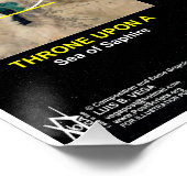 Israel Great Pyramid Pattern Poster (Ecke)