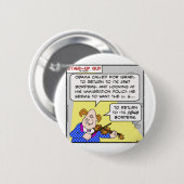 Israel-Grenzen Obama 1967 1849 Button (Vorne & Hinten)