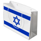 Israel Große Geschenktüte (Rückseite Schrägansicht)