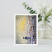 Israel guter Hirte, Farbe Reproduktion. Postkarte (Stehend Vorderseite)