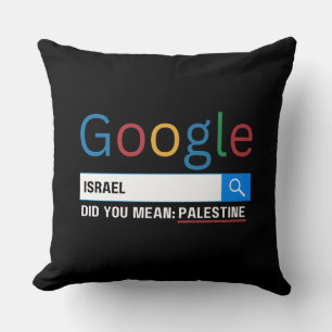Israel hat Sie gemein Palästina-Forschung graghic  Kissen