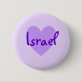 Israel im Lila Button (Vorderseite)