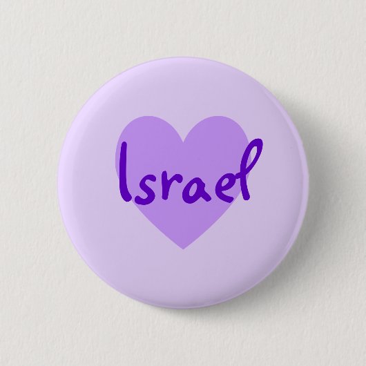 Israel im Lila Button (Vorderseite)