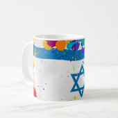 Israel Ink Spray Special Edition Kaffeetasse (Vorderseite Links)