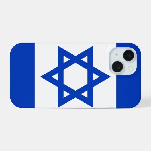 Israel iPhone 15 Hülle (Rückseite (Horizontal))