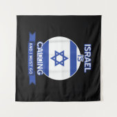 Israel Is Calling And I Must Go  Wandteppich (Vorderseite (Horizontal))