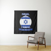 Israel Is Calling And I Must Go  Wandteppich (Beispiel)