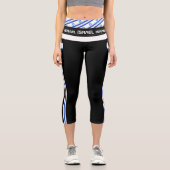 Israel & Israel Flag Mode, Fitness, Sport  Capri Leggings (Vorderseite)