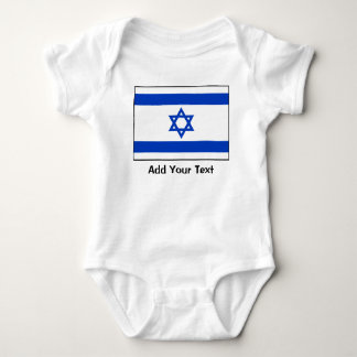 Israel - israelische Flagge Baby Strampler