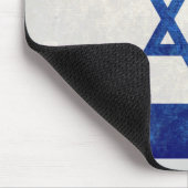 Israel; israelische Flagge Mousepad (Ecke)
