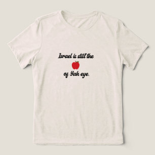 "Israel ist immer noch der Augapfel von Jah" T-Shi Tri-Blend Shirt