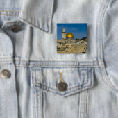Israel, Jerusalem, Felsendom Button (Beispiel)