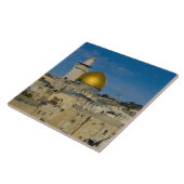 Israel, Jerusalem, Felsendom Fliese (Seite)