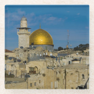 Israel, Jerusalem, Felsendom Glasuntersetzer